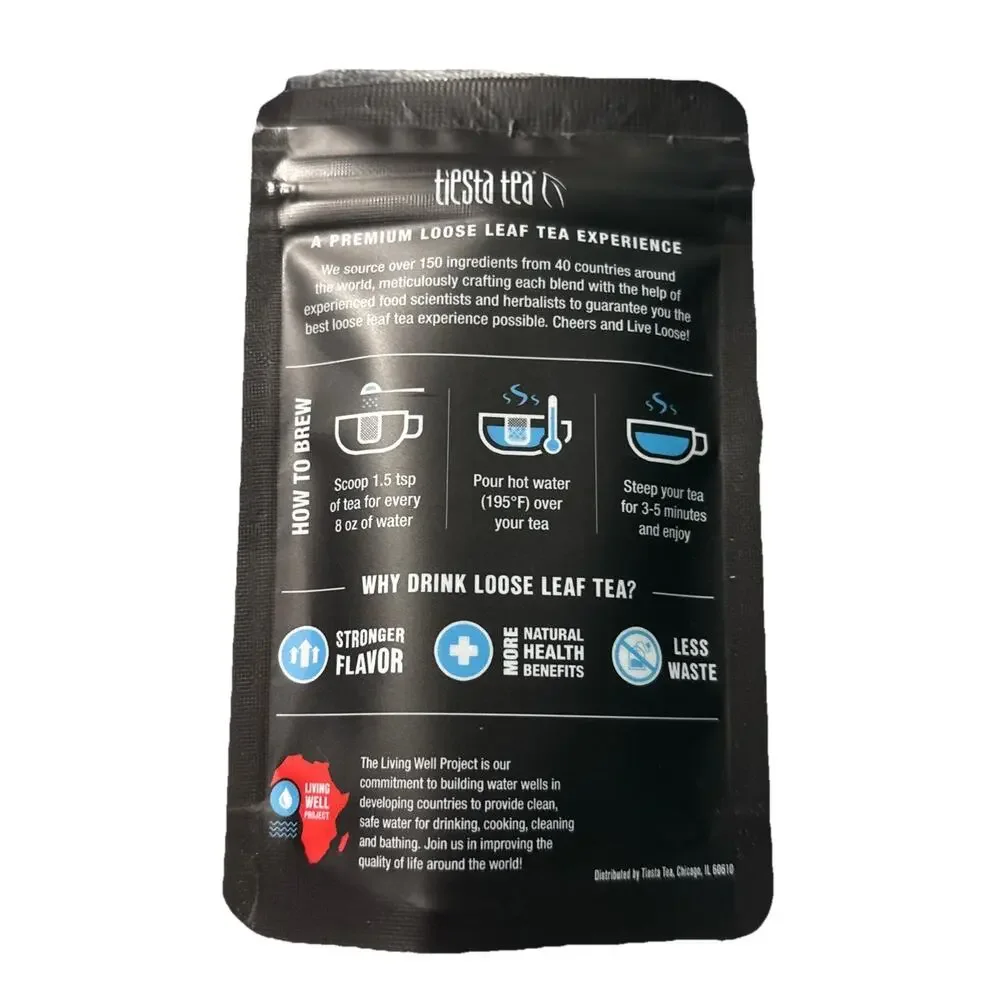 Passion Berry Jolt, Premium Loose Leaf, Classic Black Tea Blends, Raspberry Pass